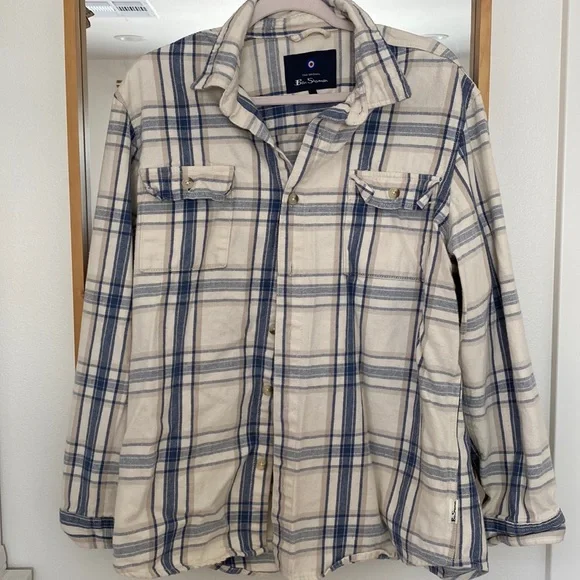 Ben Sherman Heavyweight Flannel - size XL - Picture 2 of 7